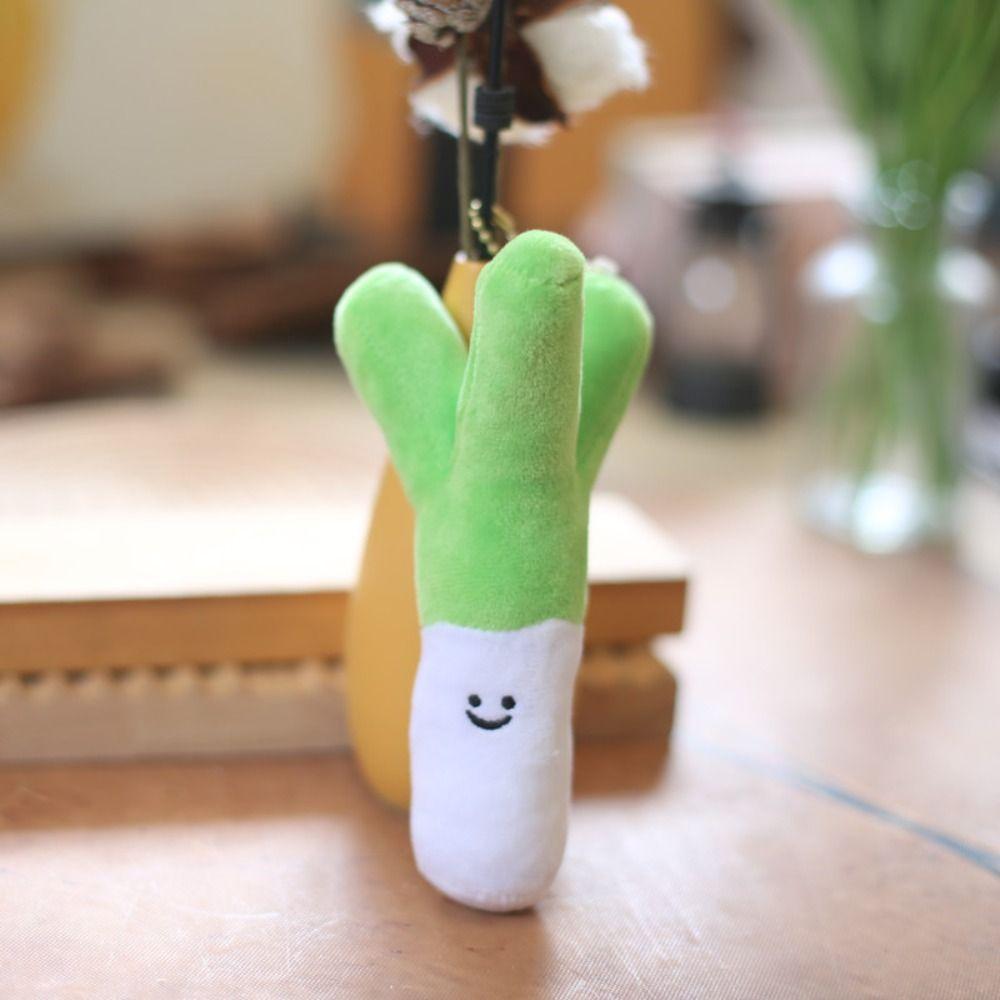 Soft Plush Onions Doll Pendant Cartoon Vegetable Design Onion Doll Keychain Bag Pendant Decor