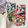 One Piece Luffy Soft Phone Cover Case for Samsung Galaxy A12 A50 A71 A52 A51 A72 A31 A16 A17 A52s A21s A32