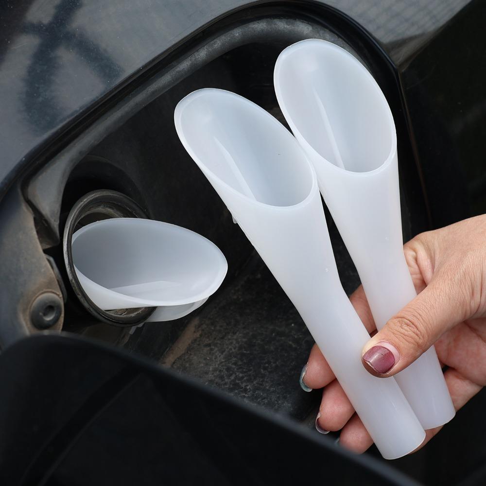 Refueling Funnel Portable Car Motorcycle Long Nozzle Hands-Free Oil Pouring Tool Spill-Proof Wide Mouth Gas Oil Fuel Funnel
