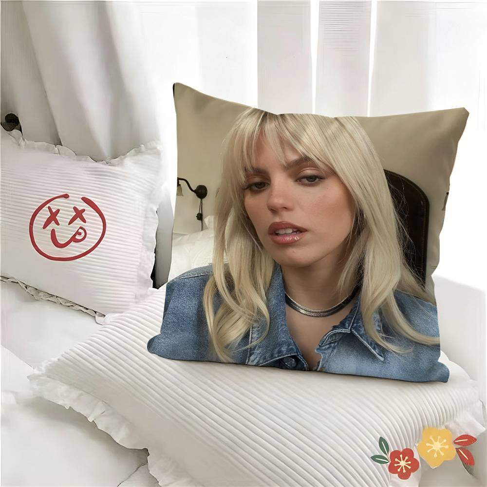 pc The RRenees Rapp Pillow Case Fashion Square Pillowcase Bedroom Sofa Room Ins Decoration Leisure