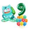 Standing Pokémon Pikachu Squirtle Child Elf Birthday Aluminum Film Printing Latex Balloon Gift