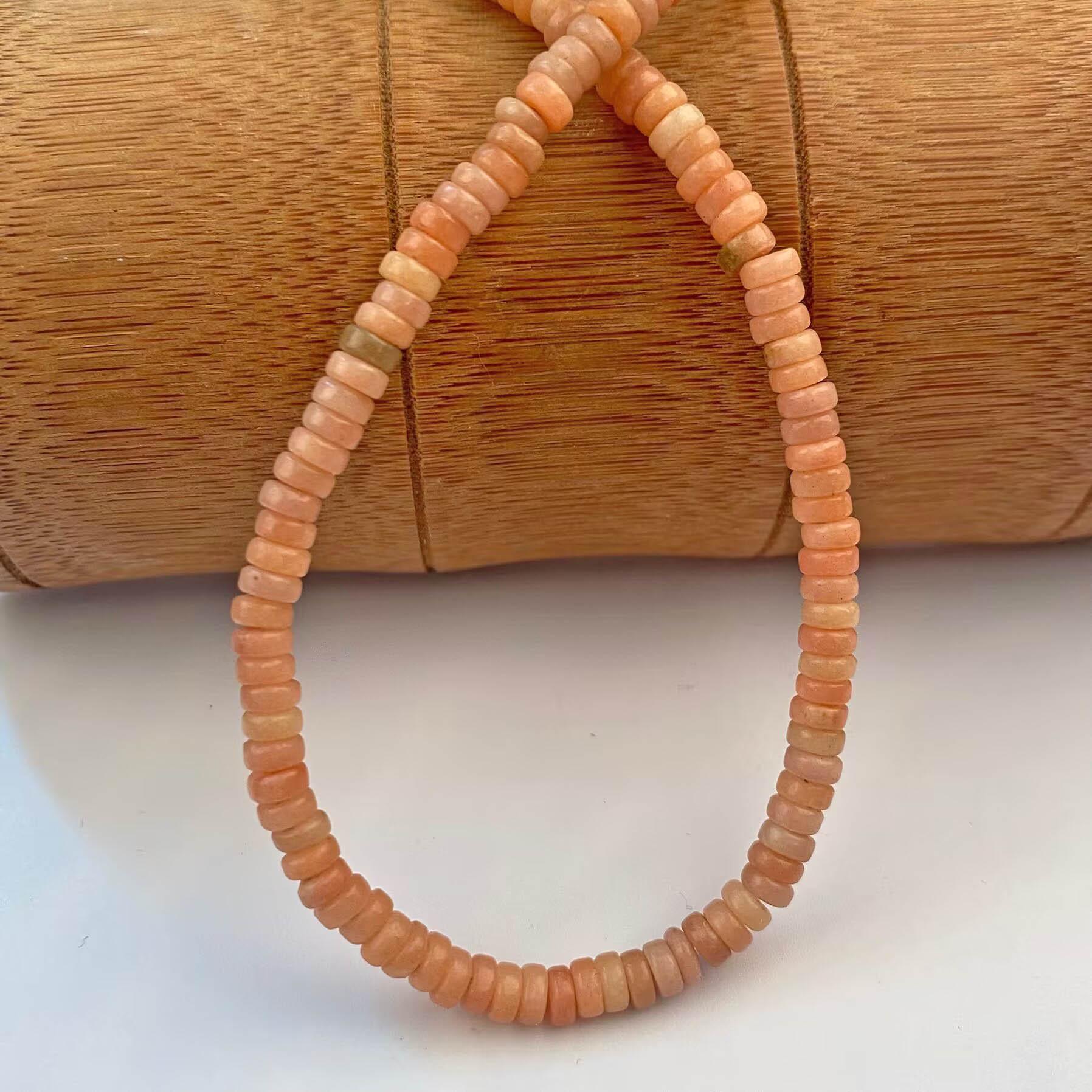 

2x4mm Natural Emperor Stone Spacer Beads for DIY Bracelets and Jewelry 2*4mm, approximately 38cm per strand