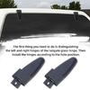 Liftgate Glass Hinge Replacement Glass Rear Door Hinges with Bolts Screws 103528 71543 53248 67158 71543 53248 67158