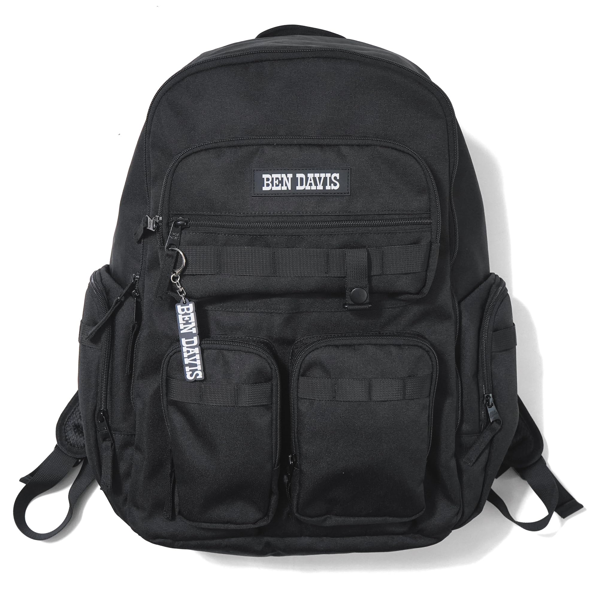 Ben Davis BDW-8382 Рюкзак, 10 карманов, Черный