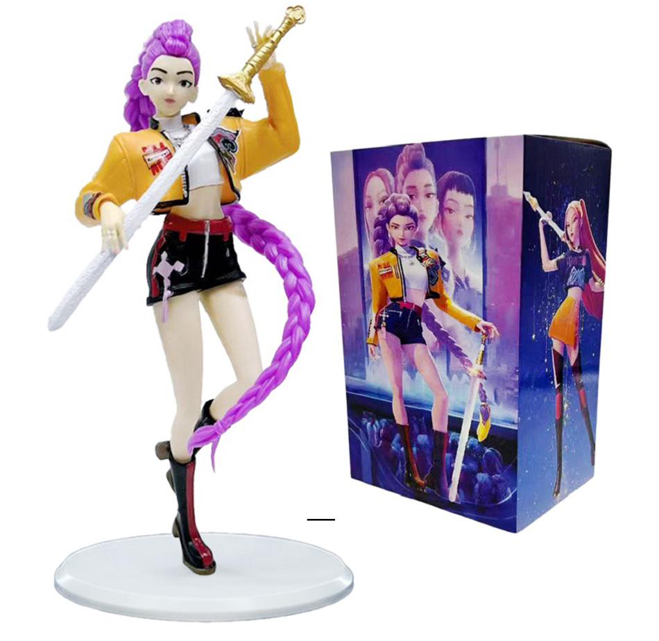 Anime Kpop Demon Hunters Figure Model Toy Cartoon Gaming Peripherals Desk Decoration Collection Figures Model Toys