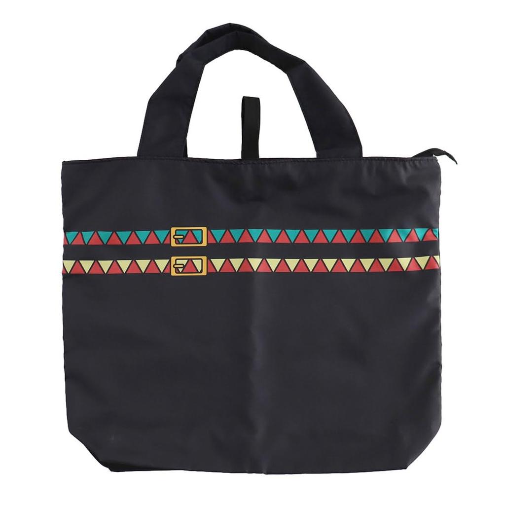 Blooming JoJo's Bizarre Adventure Stardust Crusaders Eco Bag/My Bag Jotaro Kujo (Black) [Approx. 38 X 35 X 10cm] 001020-0001-01