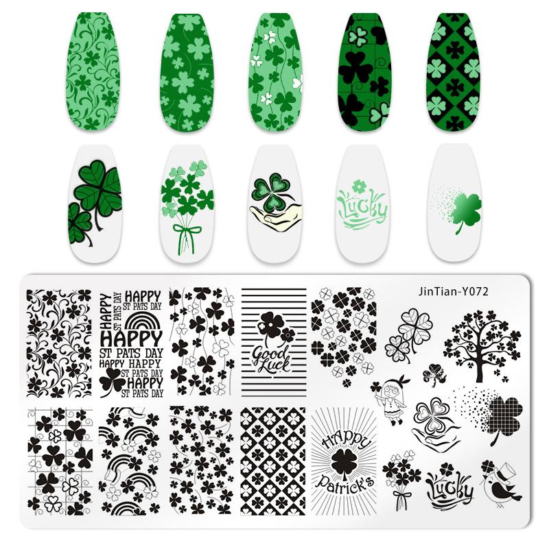 Tiger Zebra Leopard Print Nail Stamping Plates Animal Image Printing Stencil Nail Stamp Templates Nail Art Tool Nails Decoration