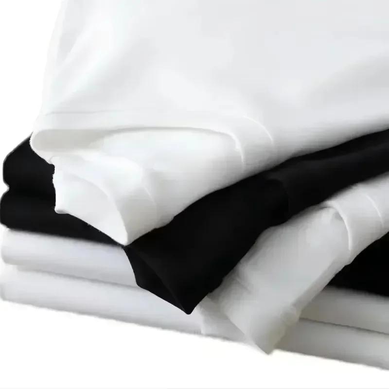 Summer Latest American Trend Y2K Top T-shirt Letter Printing Large Size Round Neck Short-sleeved Men's and Women's Top T-shirt