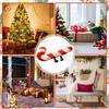Candy Cane Pillow Christmas Christmas Plush Cushion Holiday Cushion Pillow for Home Decorators Party Planners Sofa Bedroom