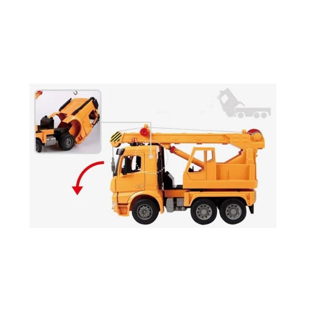 Barnieland Atlas Crane Truck Toy, Mixed Colors, 1pc