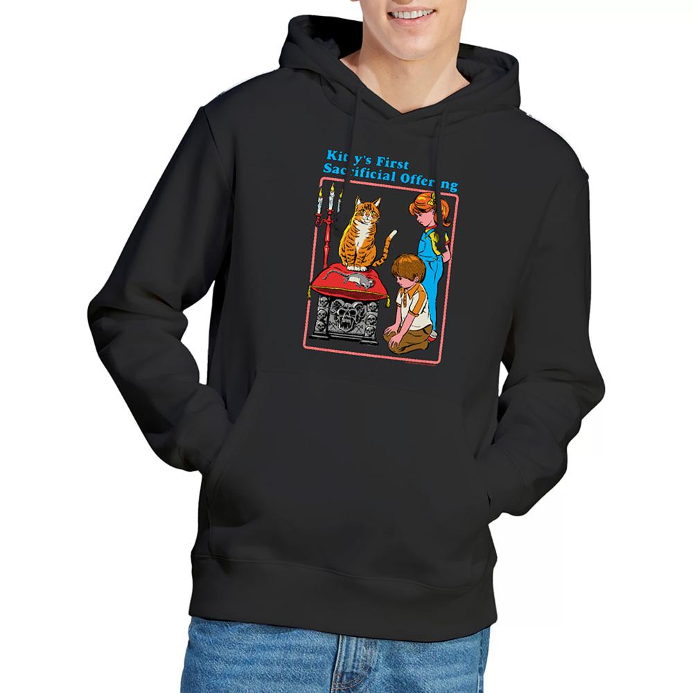 Steven Rhodes Unisex Adult Kittys First Offering Hoodie