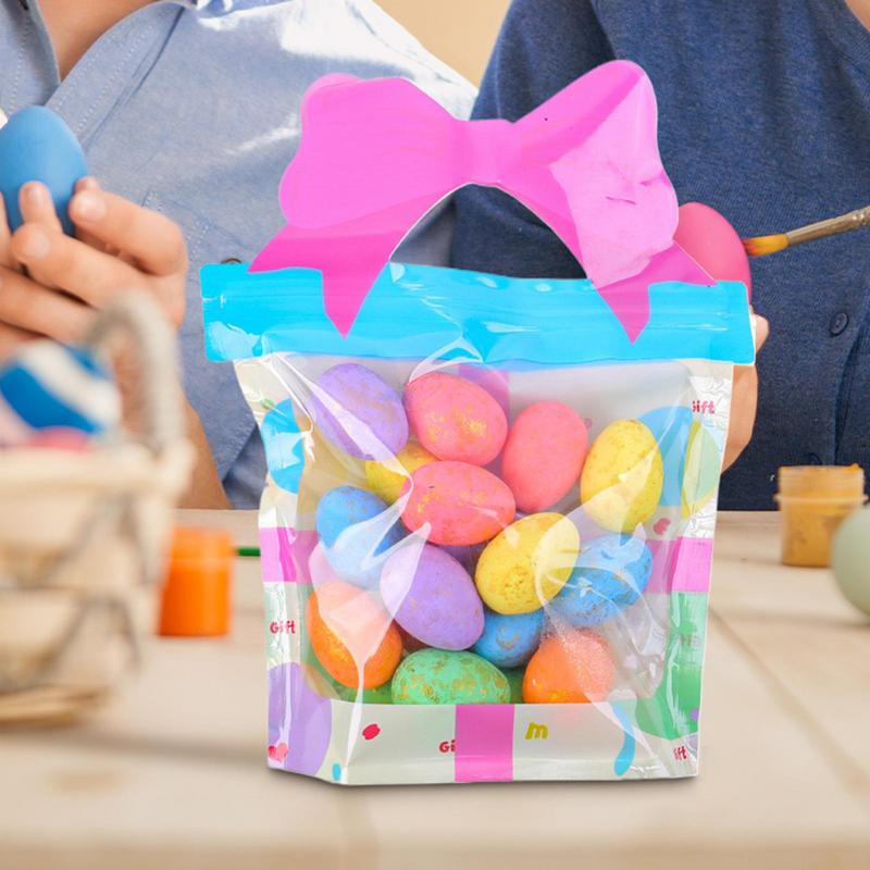 18PCS Pigeons Bird Eggs Easter Decorations For Home Colorful Foam SpeckArtificial Eggs DIY Crafts Easter Party Wreath Ornaments