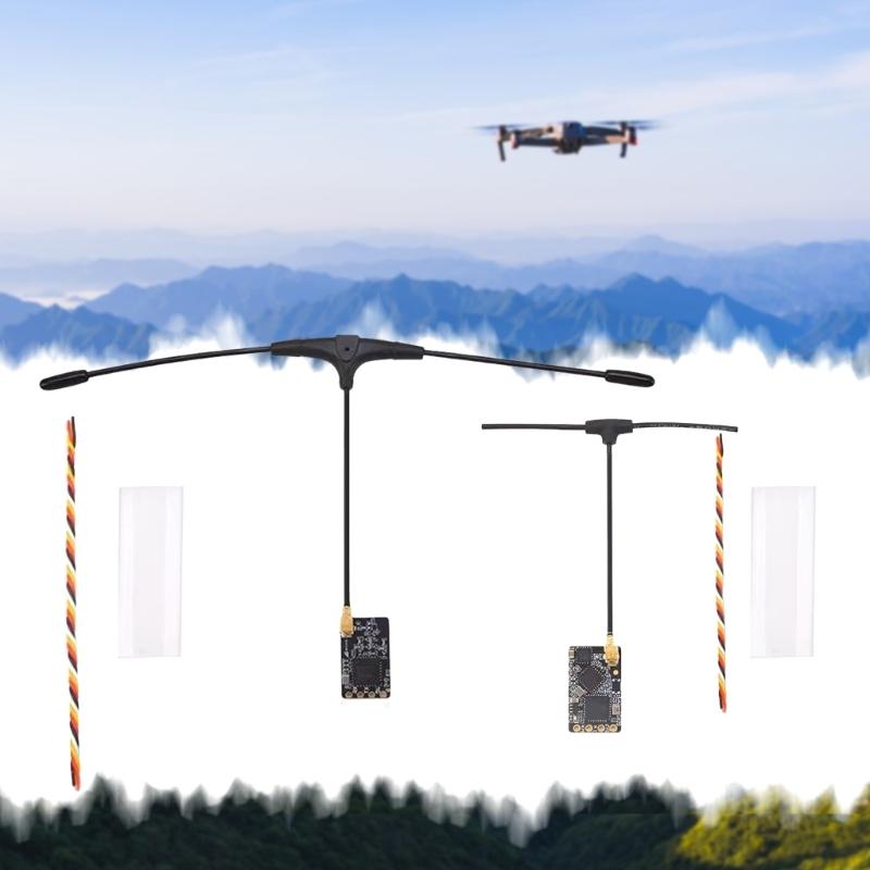 ELRS 2.4G Mini Receiver 2.4G SX1280 Long Scale Receiver For FPV Long Scale Racing Drones Quadcopter