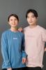 MIKASA XXL Size Long-Sleeve T-Shirt, Blue, (Unisex) 2601-BLXXL