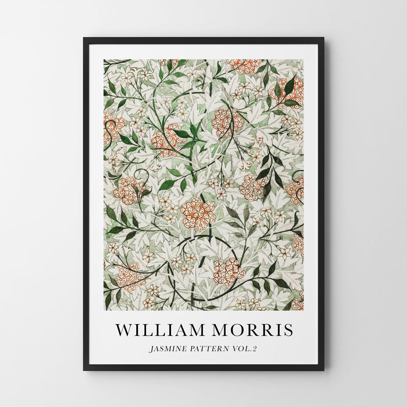 Poster William Morris Flowers
