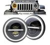 1 Stück Frontleuchte 7" Voll-LED Q, 12V Off-Road