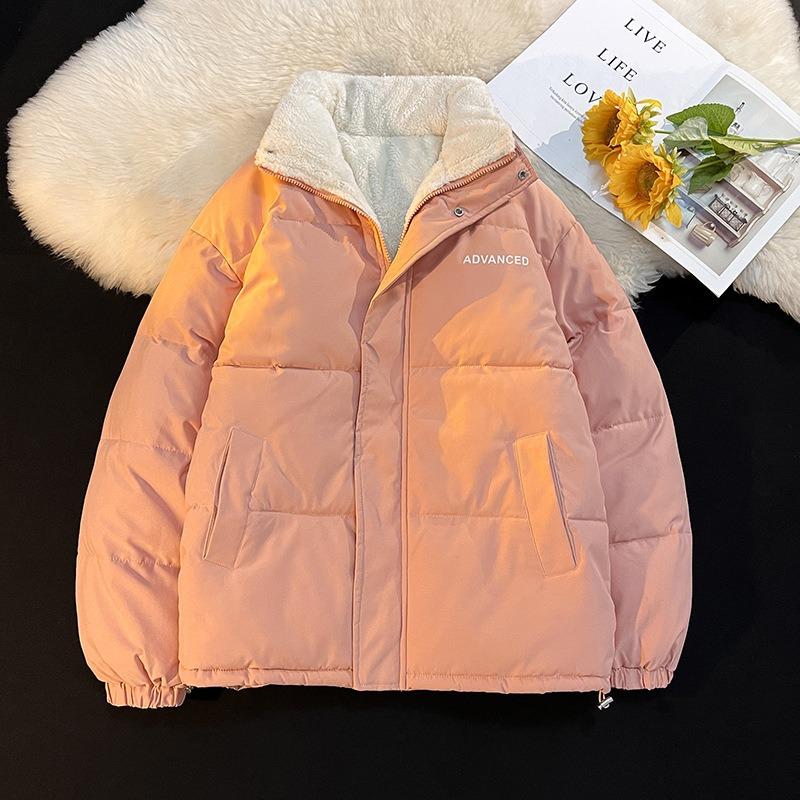 Winter cotton-padded women's new bread clothes loose stand-up collar down cotton-padded clothes trendy brand versatile cotton-padded jacket