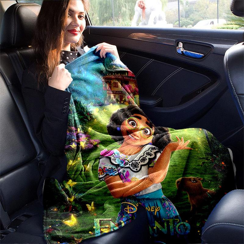 1pc, "Encanto Inspired Home Decor Blanket Perfect for Couch, Bed, Travel, Camping, Car