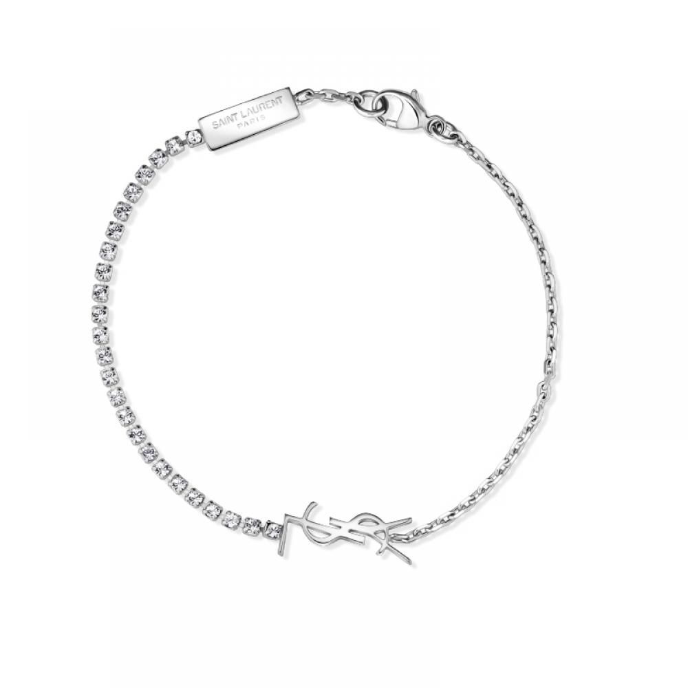 Saint Laurent Cassandra Monogram Opium Charm Bracelet Y1526 8162