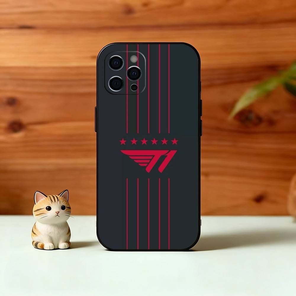 Cool t-T1 E-gaming Design Phone Case Silicone Soft For IPhone 17 16 15 14 13 12 11 X XR Plus Pro Max Plus
