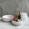 Silicone Resin Flower Pot Molds DIY Stripe Mold Resin Casting Mold Silicone Resin Casting Mold to Make Mini Flower Pot