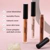Julystar Waterproof and Sweat-proof Concealer Lasting Concealer Acne Mark Concealer Concealer To Cover Dark Circles