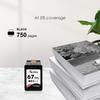 67 XXL Ink cartridges Black 67xl XL Black Ink Cartridge for Printer Envy 6055 6400 6000 6055e 6052 Pro 6455 6458 Deskjet 2755e 2755 2700 2752 Deskjet