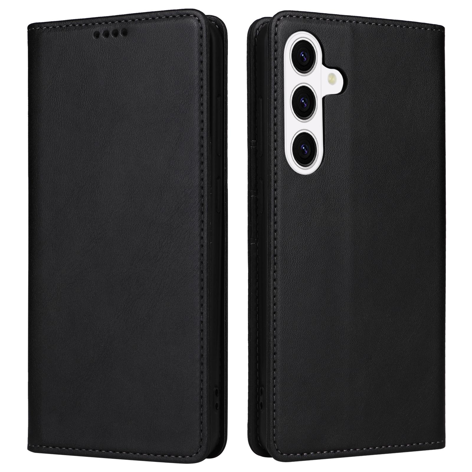 For Samsung Galaxy S26+ Case RFID Blocking PU Leather Phone Wallet Cover