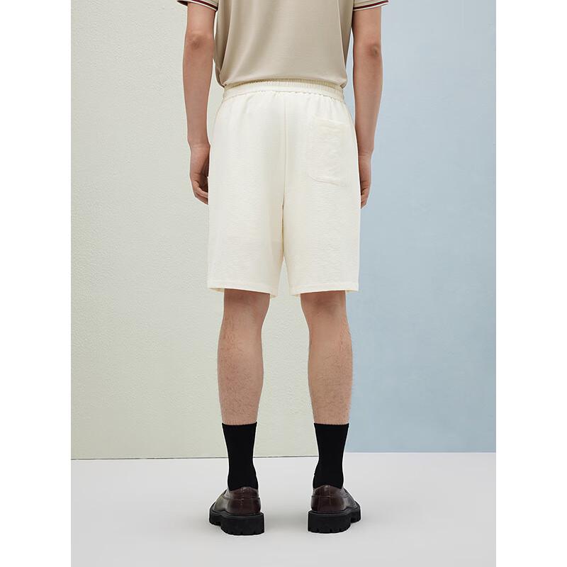 GXG Men's Seersucker Solid Casual Shorts