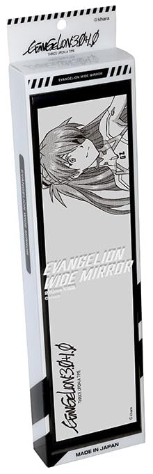 KYO-EI (Kyoei Industry) Evangelion: 3.0+1.0 Thrice Upon a Time - Shikinami Asuka Langley Car Wide Mirror (270mm Flat Mirror) WM42