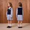 PawinPaw Girls' Cartoon Bear Knitted Vest & Dress Set