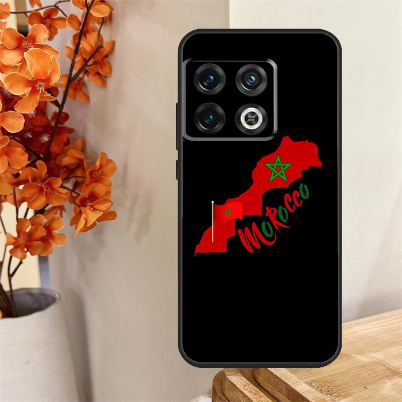 Maroc Morocco Flag Funda For OnePlus 13 13R 12 12R 11 10 Pro 8T 10T OnePlus Nord 4 CE 2 3 Lite N30 N20 N10 Case