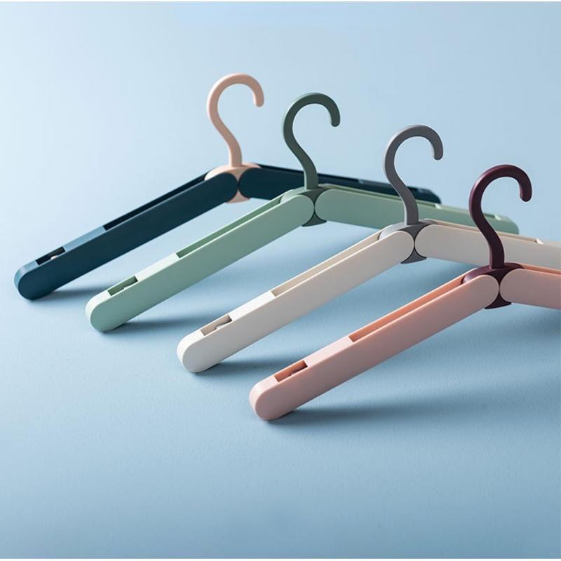 5pcs Portable Folding Travel Hanger-Multifunctional Clothes Drying Rack,Compact Foldable Design for home use,Hangers for Clothes