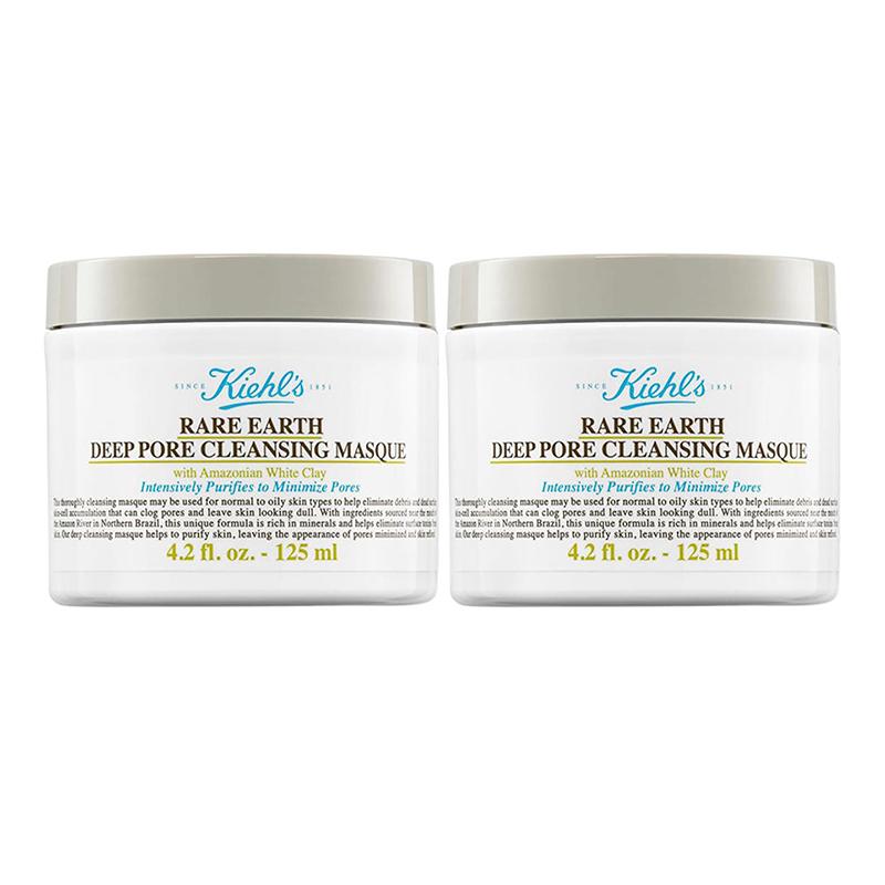 

Kiehl s Rare Earth Deep Pore Cleansing Masque 125ml*2