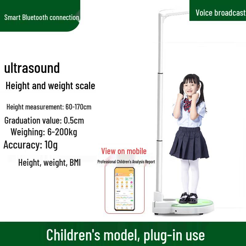 Smart Bluetooth All-in-One Height & Weight Scale (CN Version)