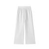Gray Sweatpants Children's Spring and Autumn New High Waist Drape Wide Leg Pants Straight Loose Casual Floor Sweatpants