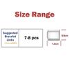 Stainless Steel Bracelet Module DIY Jewelry Charm Bracelet Link Bracelets Making Tool  Women Girl