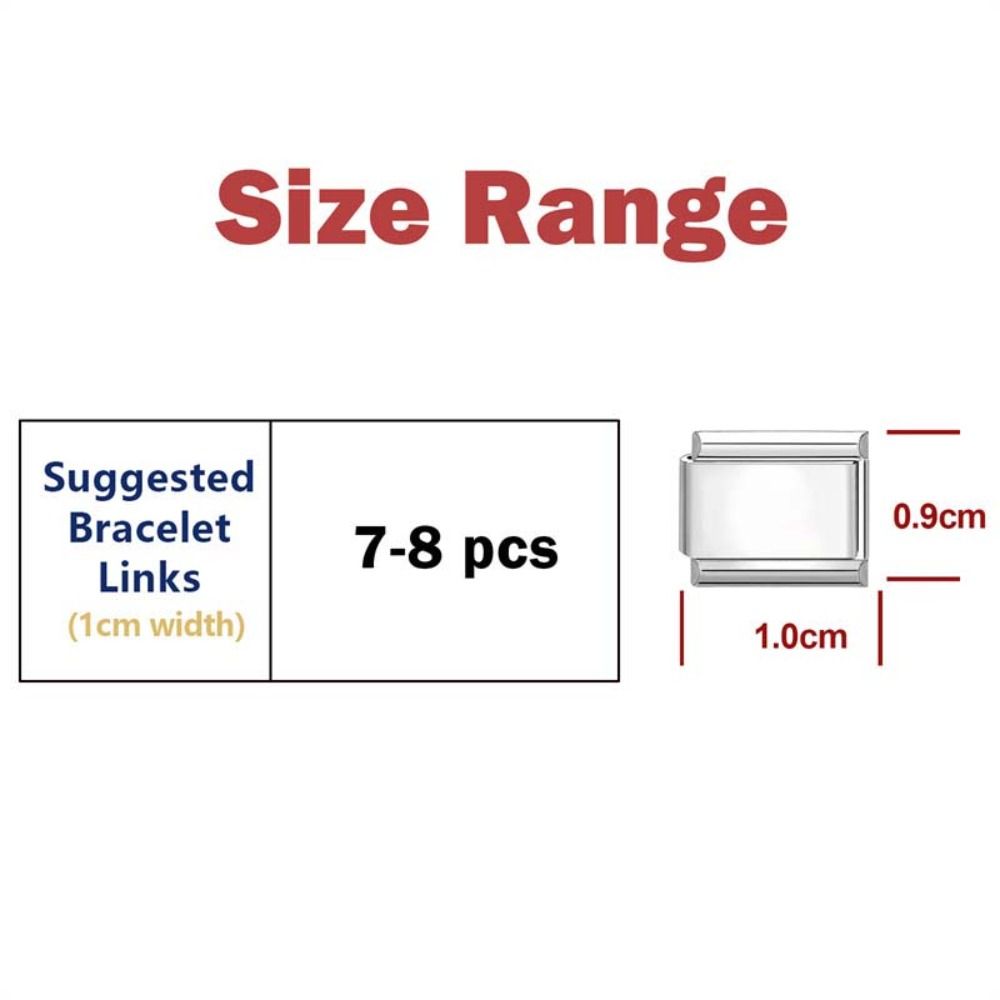 Stainless Steel Bracelet Module DIY Jewelry Charm Bracelet Link Bracelets Making Tool  Women Girl