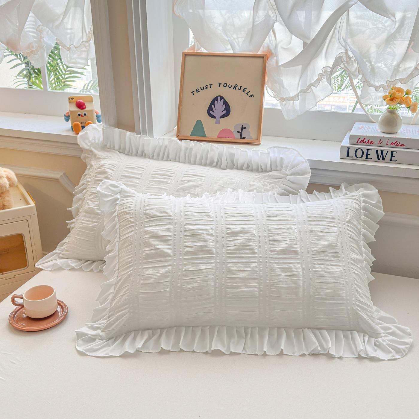 Jmg Clothing Unisex 2Pcs Summer Cool Pillowcase - Breathable Air Conditioning Pillow Cover For Hot Sleepers No Insert Included 30X50cm