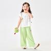 B. Duck children's clothing with playful print design for summer 2026 fashion short sleeved T-shirt