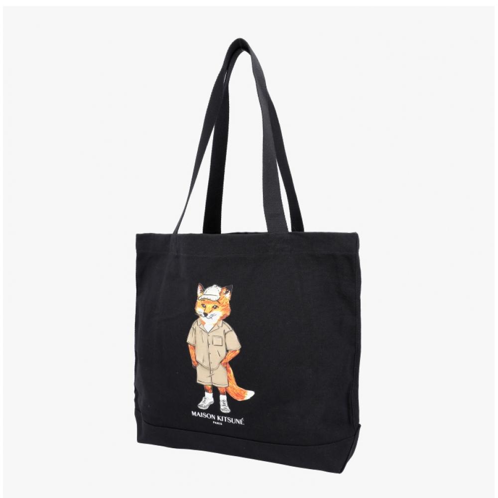 Maison Kitune Dressed Fox Tote Bag P199