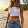 Gold Imitation Pearl Body Chain Shell Beads Belly Chain Retro Starfish Waist Chain  Beach