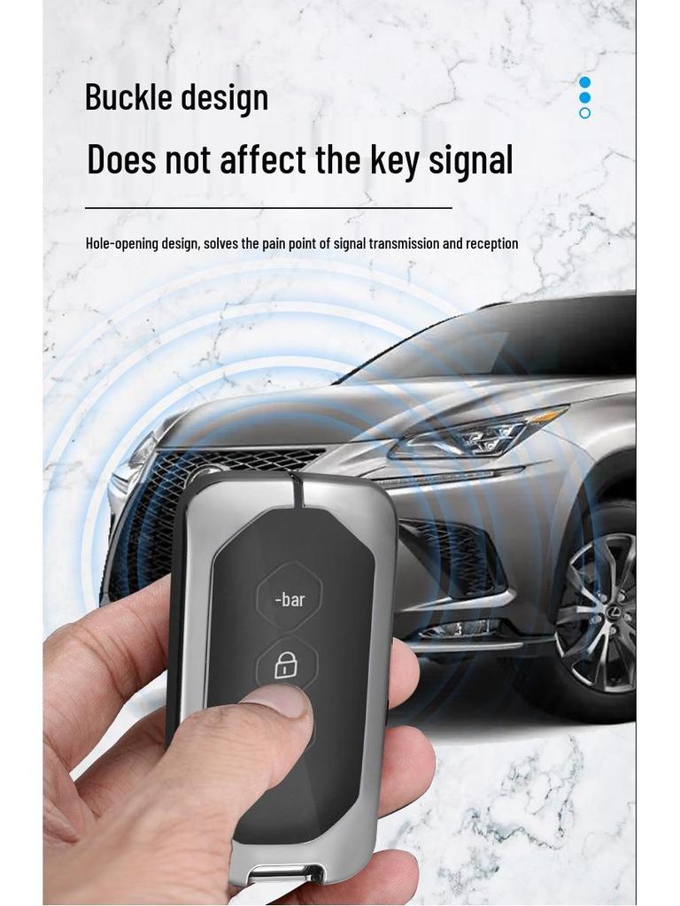 Wuling 2023 Capgemini Premium Key Case: Stylish Unisex Bag Buckle for Car