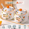 Baijie Ceramic Lard & Seasoning Jars