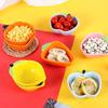 Creative Ceramic Multi-use Dipping Dish: Cute Fruit & Seasoning Tray for Soy Sauce, Vinegar, Hot Pot, and More.