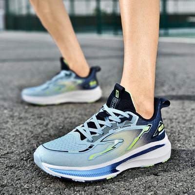 Autumn New Carbon Plate Shock-absorbing Non-slip Sports Shoes Men's Running Shoes Comfortable Mesh Lightweight Breathable Versatile Casual Shoes