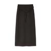 LESS 2024 Spring Cotton Nylon Casual Long Skirt