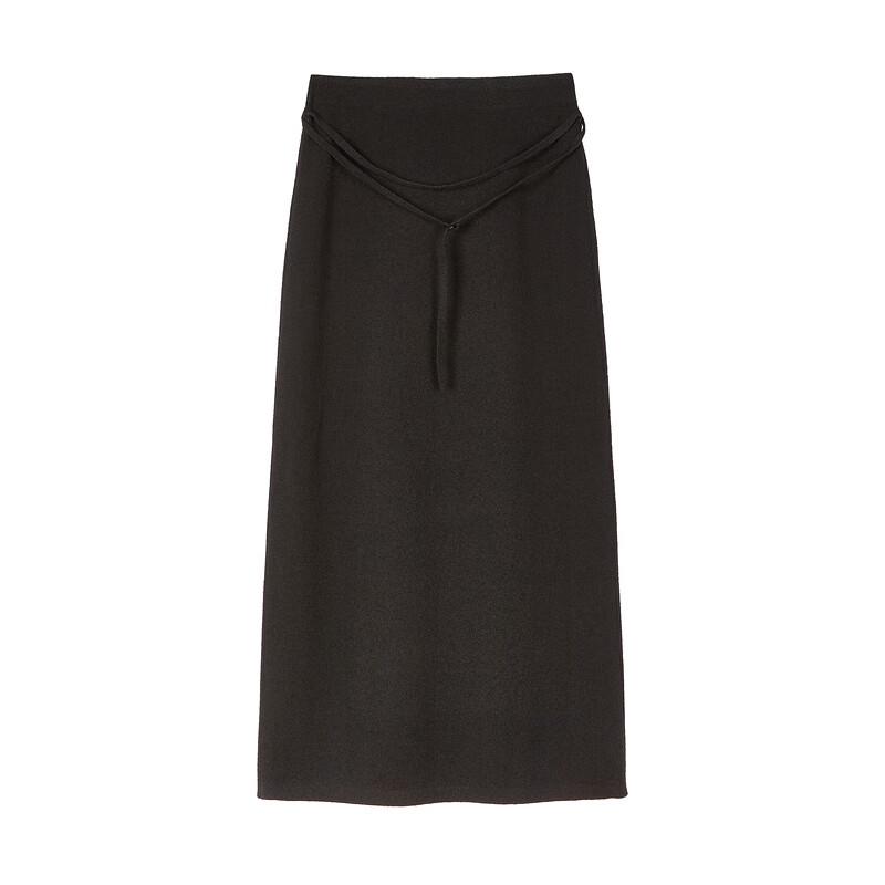 LESS 2024 Spring Cotton Nylon Casual Long Skirt
