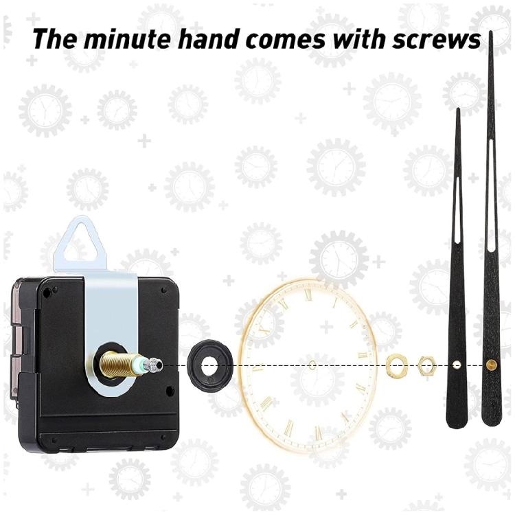 DIY Time Clock Movement Accessory Kit DIY Hanging Clock Gagdet Accessories