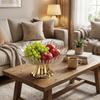 Fruit Bowl On A Pedestal, Practical And Versatile Storage Bowl, Decoration for Home, Office, Party,